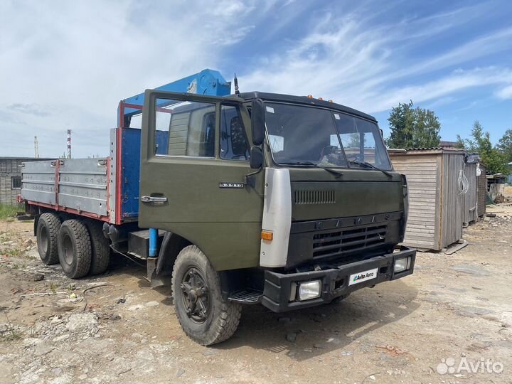 КАМАЗ 53212 с КМУ, 1991