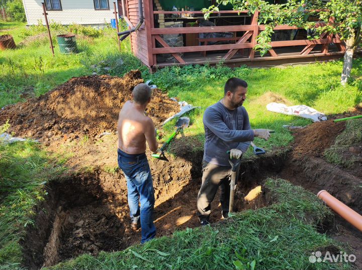 Септик био на 2,5 куба (до 7 чел). Монтаж