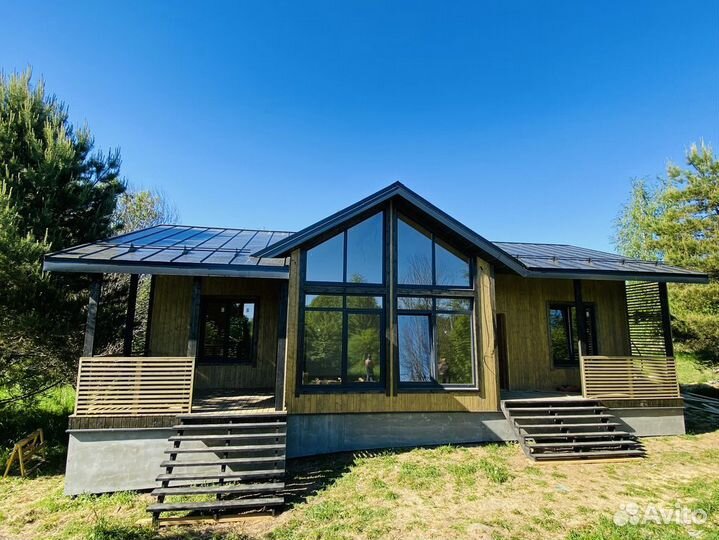 Каркасный дом Сканди 125 м2
