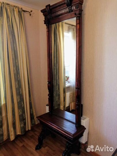 Зеркало старинное напольное