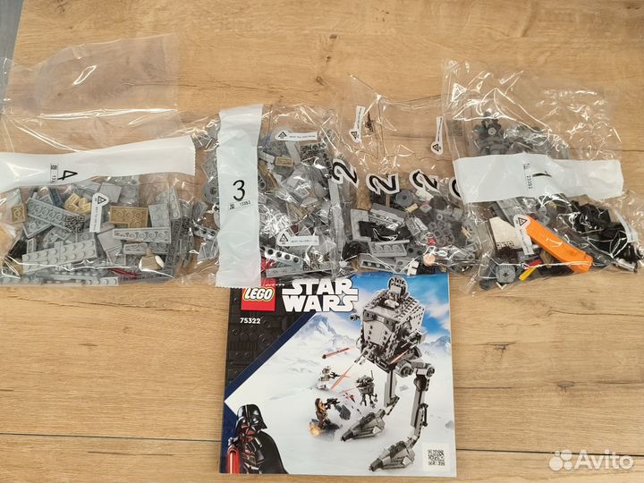 Lego Star Wars 75322 AT-ST на Хоте