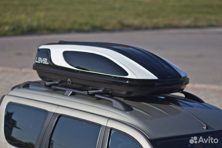 Автобокс Level 450 черно-белый двусторонний