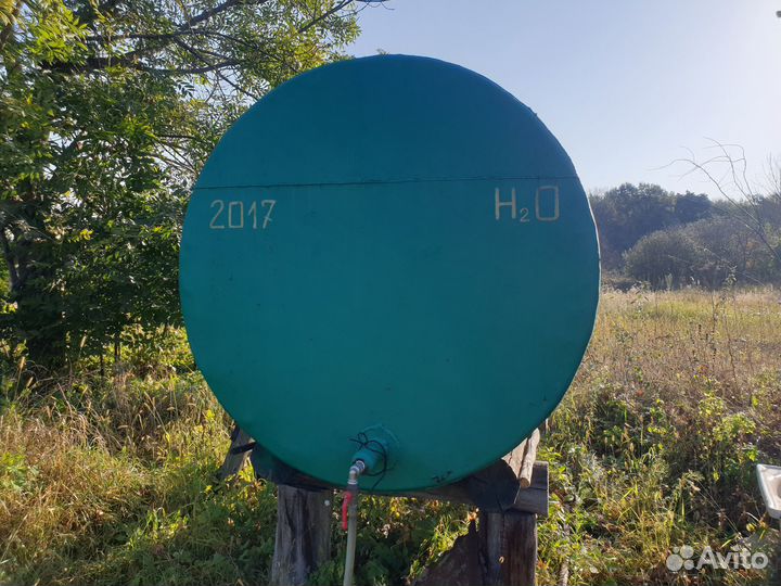 Емкость металлическая для сада