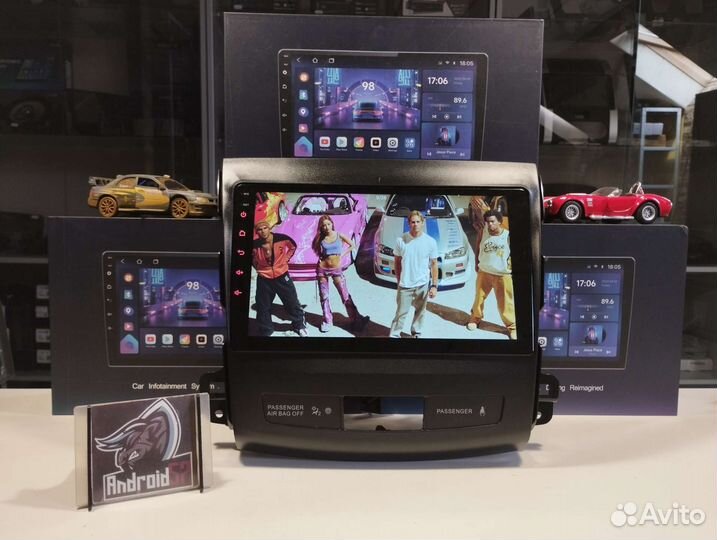 Магнитола Mitsubishi Outlander xl на андроиде