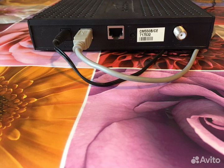 Модем кабельный adsl Arris CM 550B