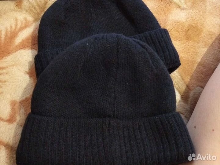 Шапка. взрослая зимняя двусторонняя теплая