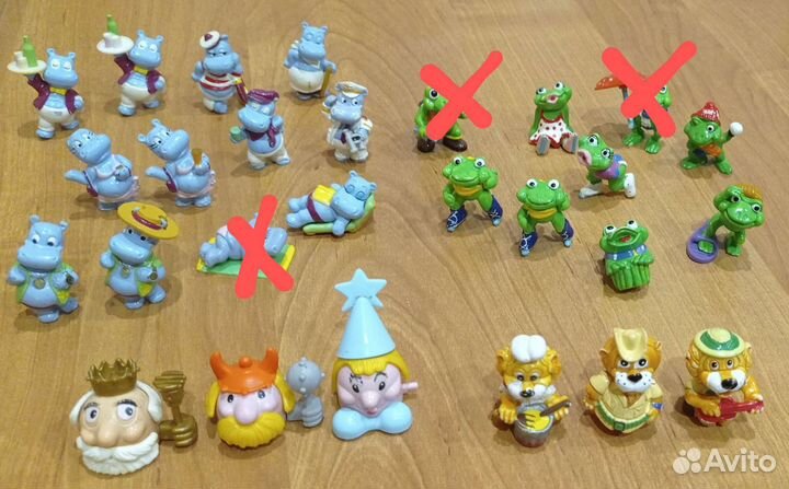 Игрушки из киндер-сюрпризов