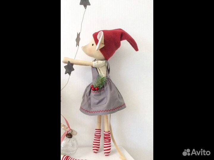 Интерьерные (игровые) мягкие игрушки «Tilda”