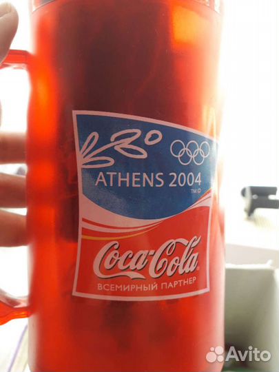 Бокал пластик Coca Cola