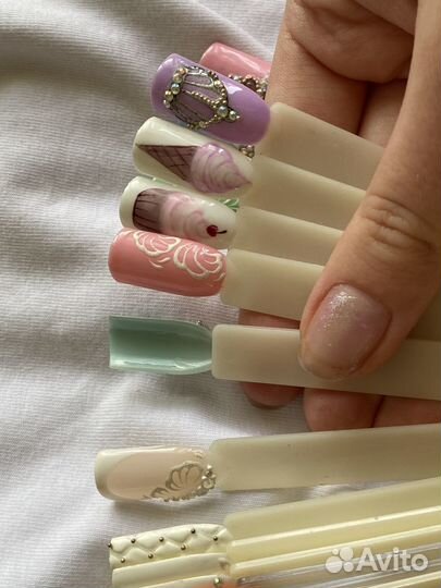 Типсы с дизайнами