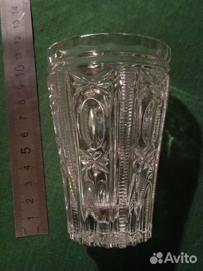 Хрустальные стопки стаканы времён СССР