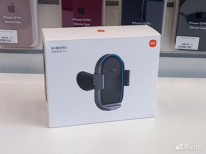 Автодержатель Xiaomi MagSafе зарядкой 50W