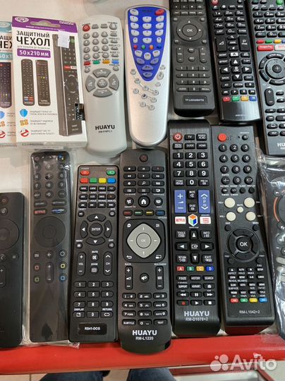 Пульты для телевизора много разные