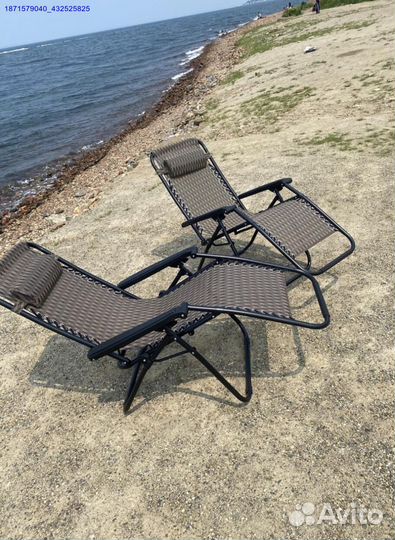 Кресло шезлонг 2шт (Арт.37882)