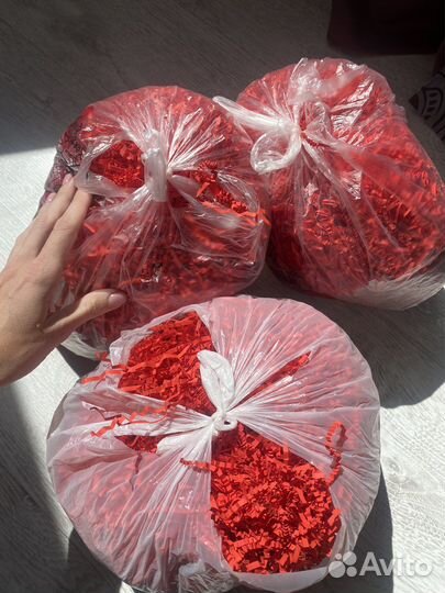 Бумажный наполнитель для подарков