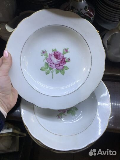 Тарелки глубокие Роза Kahla