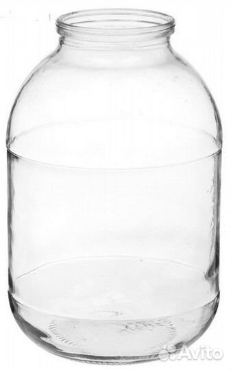 Продаю стеклянные банки 3 л, 0.2л