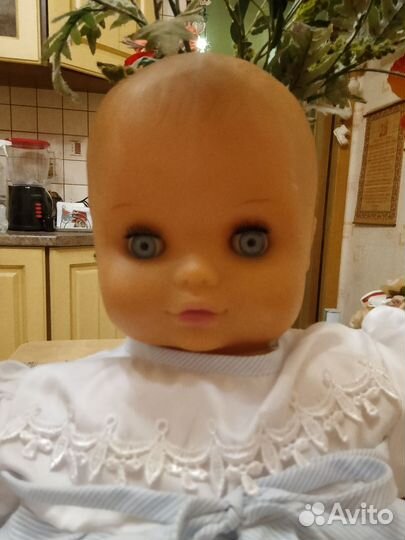 Кукла пупс ГДР 62 см. мягконабивная