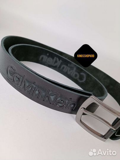 Мужской кожаный ремень