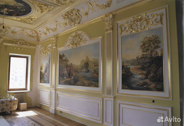 Ручная лепнина (эксклюзивная), ручная лепка