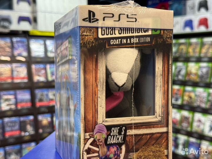 Игры для PS5: Goat Simulator 3 Goat in a Box Limit