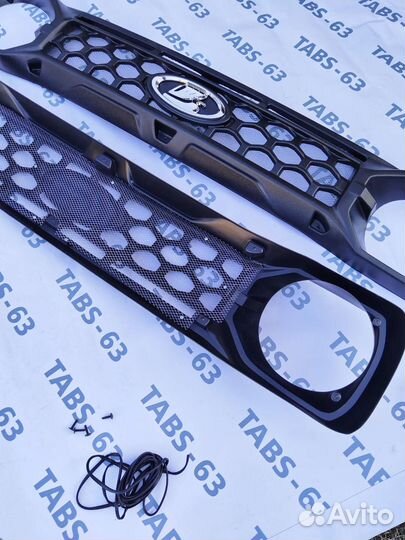 Решетка радиатора нива / титан- S