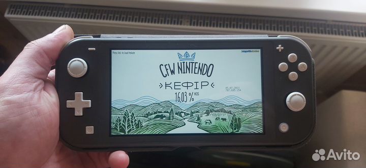 Nintendo Switch Lite прошитая (чип), много игр