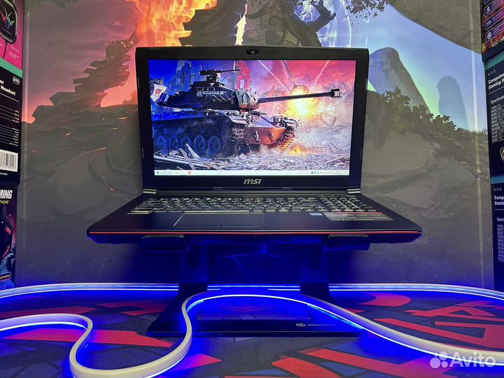 Игровой ноутбук MSI Leopard i5 GTX 950M 16GB озу