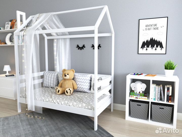 Кровать домик от 160/80 до 200/90