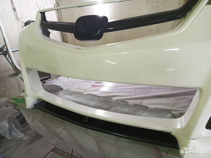 Накладка на передний бампер modulo Honda Accord 8