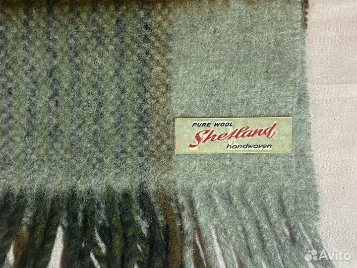 Шарф Shetland (шерсть, оригинал)
