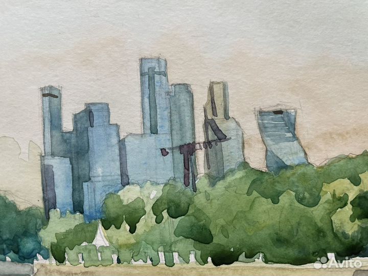 Картина «Московский пейзаж»