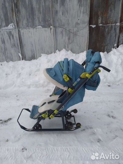 Детские санки коляска Ника 7 3