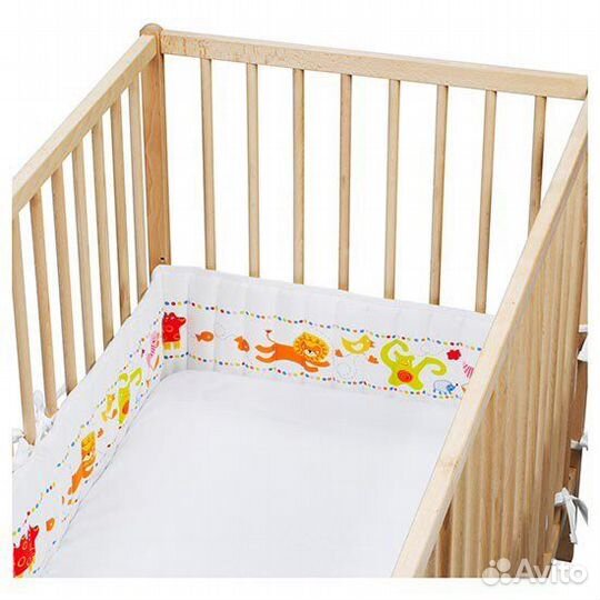 Мягкий бортик для кроватки IKEA