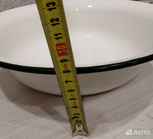 Тазик (миска) эмалированный