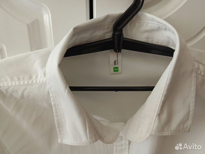 Рубашка белая подростковая