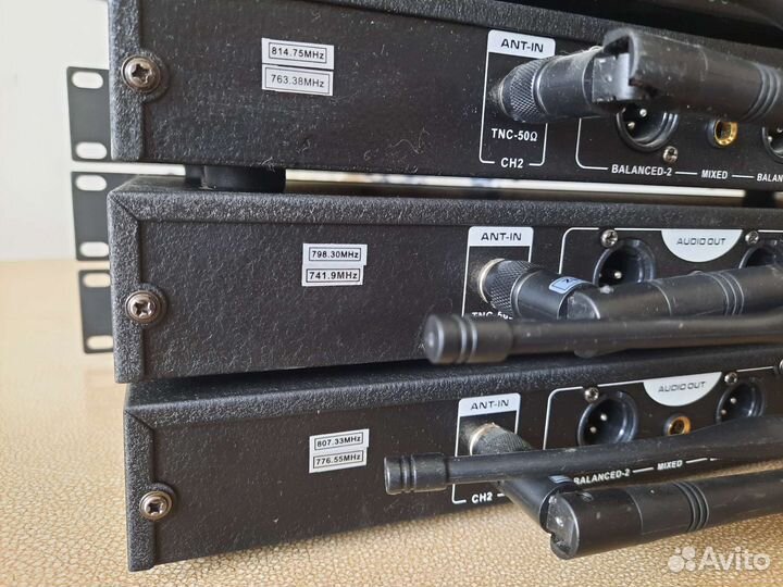 Базы радиосистем без микрофонов (трубок)