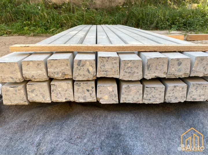 Для сетки Рабица столб