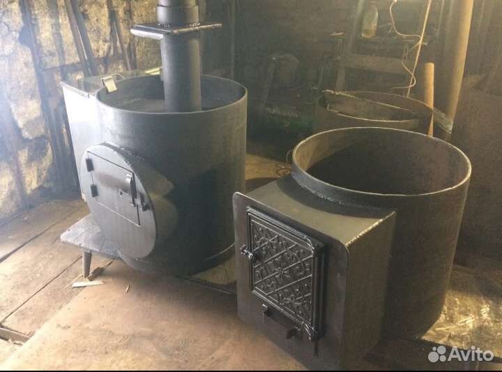 Печь для бани 2х секционная, разборная