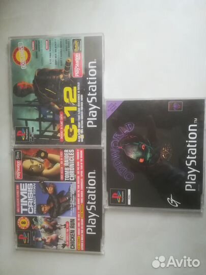 Мануал демо-диски Demo disk playstation pal