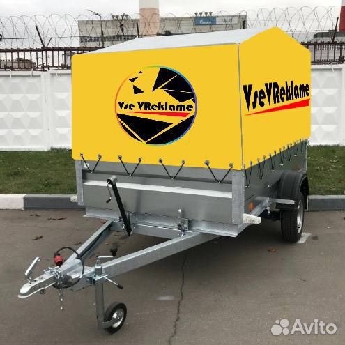 Реклама аренда больших прицепов 3.5 х 1.5 м