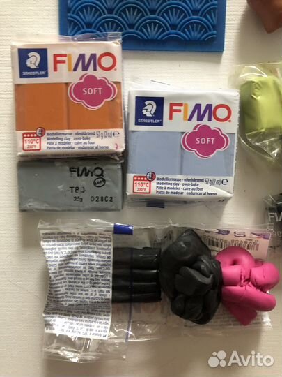 Полимерная глина fimo soft набор для лепки