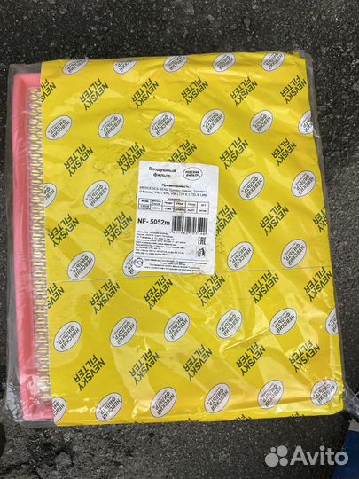 Фильтр воздушный mercedes Sprinter Невский фильтр