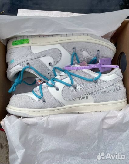 Кроссовки Nike Dunk Low Off White
