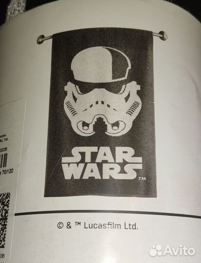 Новое махровое полотенце Star Wars