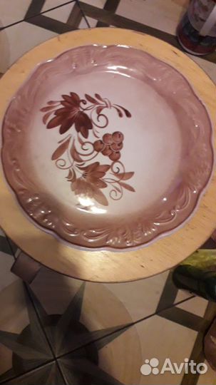 Тарелки селедочницы дулево