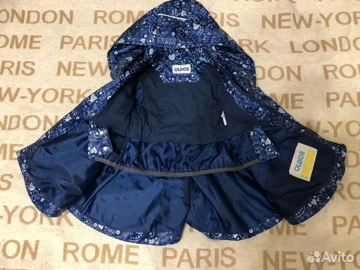 Курточка-плащик для девочки