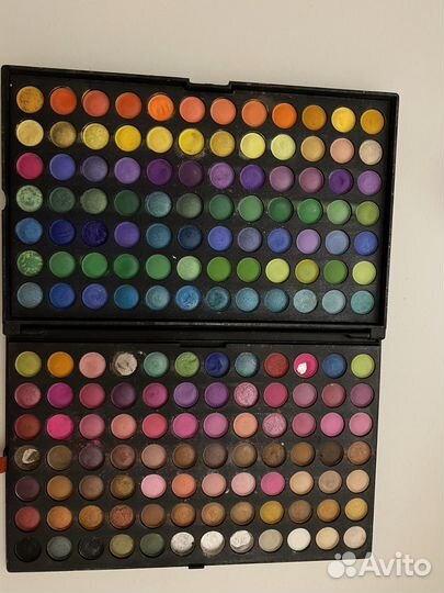 Палитра палетка теней яркие