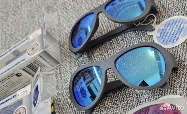 Новые солнцезащитные очки babiators 3-5 зеркальные