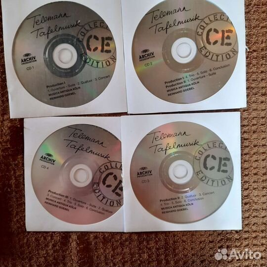 Cd диски фирменные классика
